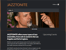 Tablet Screenshot of jazztonite.com